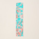 Künstlerisch Modernes Sommerkorallenbad Orange Aqu Schal<br><div class="desc">Künstlerische, moderne und trendige Sommer Korallenorange und Neon Aqua aquamarin blau abstrakte Farbe tötet zeitgenössische Kunst Muster. ***WICHTIGE HINWEIS FÜR DESIGN: Für individuelle Designanfragen, wie z.B. passende Produktanfragen, Farbänderungen, Platzierungsänderungen oder andere Änderungswünsche, klicken Sie bitte auf den "KONTAKT"-Button oder senden Sie eine E-Mail an den Designer direkt unter lafemme.art@gmail.com. Sie...</div>