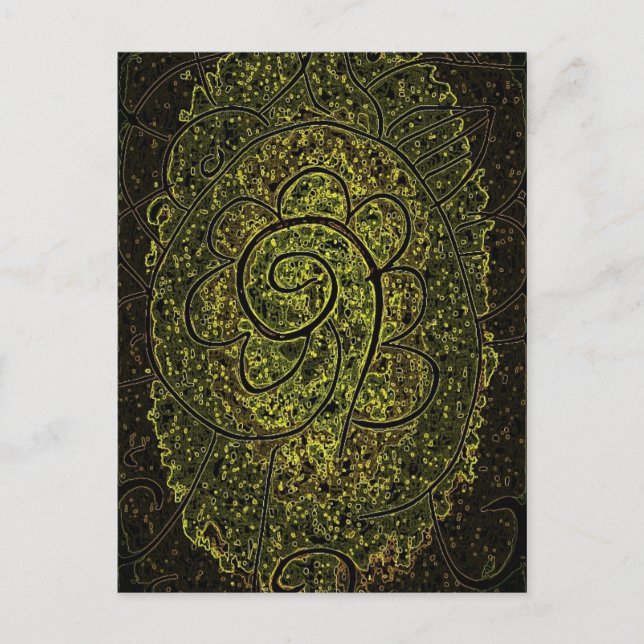 Künstlerisch Postkarte (Vorderseite)