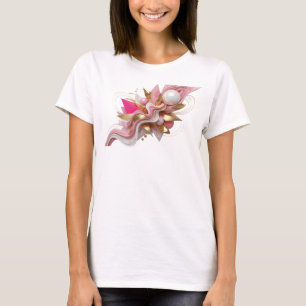 Künstlerisch Rot ABSTRACT ART Mode Druck T-Shirt