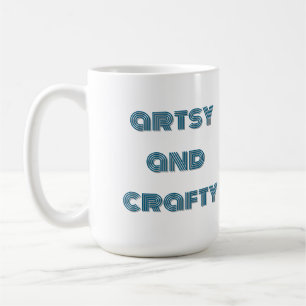 künstlerisch und kunstvoll, kunst und kunst kaffeetasse