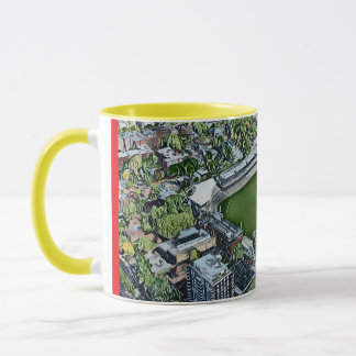 Künstlerische Ansicht von Lord’s Cricket Ground, L Tasse