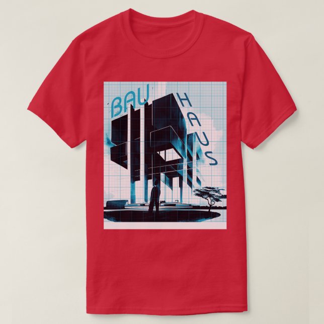 Künstlerische Architektur 11 BlW T-Shirt (Design vorne)