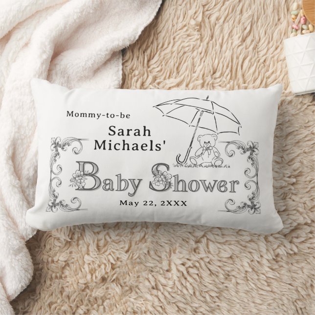 Künstlerische Babydusche Lendenkissen (Decke)