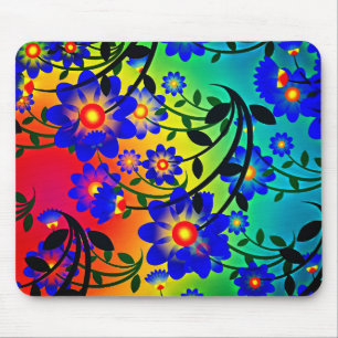 Künstlerische Blume Mousepad