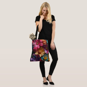 Künstlerische Blume Tasche