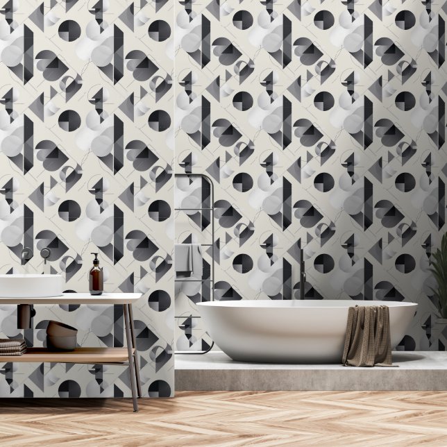 Künstlerische Boldalität Tapete (Badezimmer)
