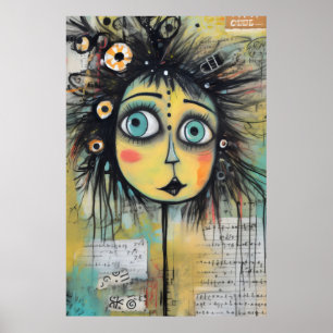 Künstlerische Damen 12 Poster