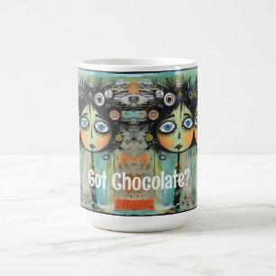 Künstlerische Damen 8 Kaffeetasse