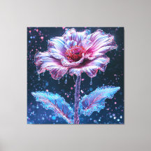 Künstlerische Darstellung einer Blume