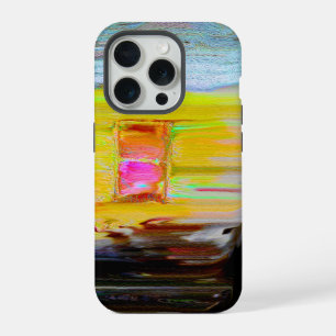 Künstlerische Dunkle Winternachtsmäler iPhone 15 Pro Hülle