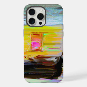 Künstlerische Dunkle Winternachtsmäler iPhone 15 Pro Max Hülle