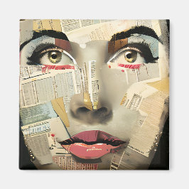 Künstlerische, einzigartige digitale Kunst | Hübsc Magnet