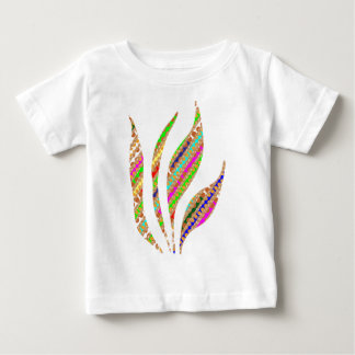 Künstlerische FEUER-FLAMME behalten das geistige Baby T-shirt