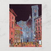 Künstlerische Florenz Italien Street Szene mit Duo