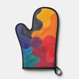 Künstlerische Gedanken Ofenhandschuh
