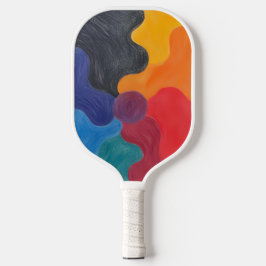 Künstlerische Gedanken Pickleball Schläger