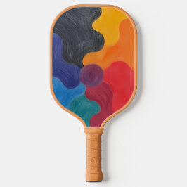Künstlerische Gedanken Pickleball Schläger