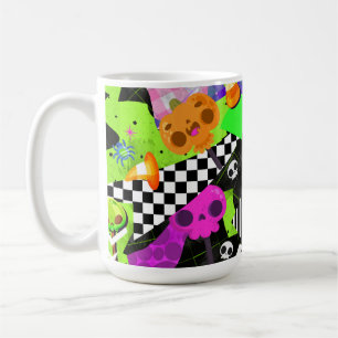 Künstlerische Gelee halloween hell und kühn Kaffeetasse