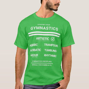 KÜNSTLERISCHE Gymnastik T-Shirt