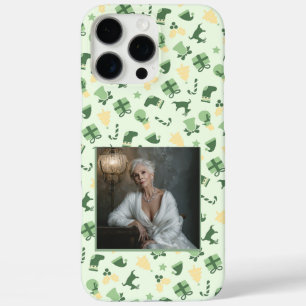 Künstlerische Hochzeitsgeschenke Weihnachtsmuster iPhone 16 Pro Max Hülle