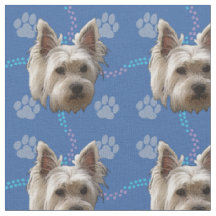 Künstlerische Hunde - West Highland White Terrier 