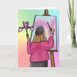 Künstlerische Inspiration Karte