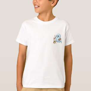 Künstlerische kleine Malerei-Geisterkinder T-Shirt