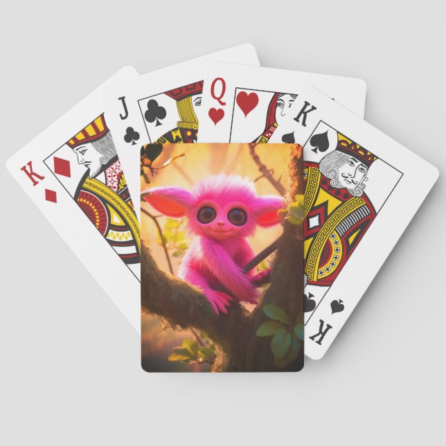Künstlerische Kreatur Spielkarten (Rückseite)