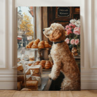 Künstlerische Launenhaftigkeit mit Goldendoodle -