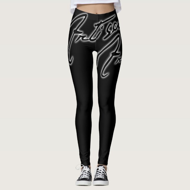 Künstlerische Leggings (Vorderseite)