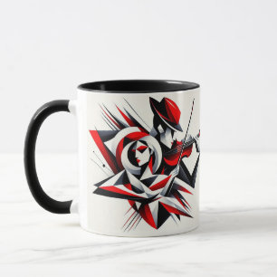 Künstlerische Liebe und Musik Tasse