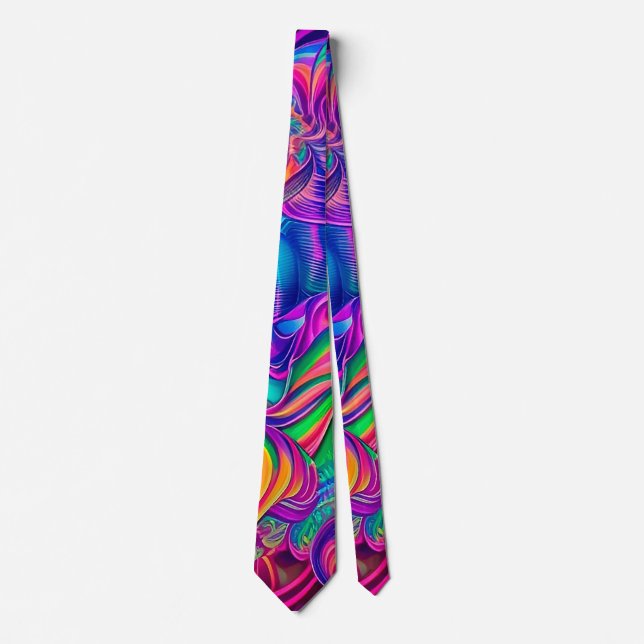 Künstlerische Mens Krawatte Kreatives Modedesign (Vorderseite)