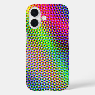 Künstlerische Punkte Mosaik Apple iPhone Hülle