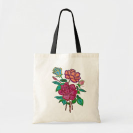 Künstlerische Rose-Tasche Tragetasche