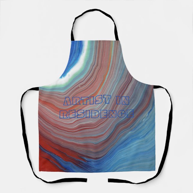 Künstlerische Schürze (Vorderseite)