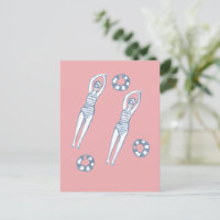 Künstlerische Snychro Schwimmer Blaue Illustration