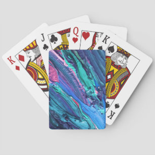 Künstlerische Spielkarten der Modernen Kunst