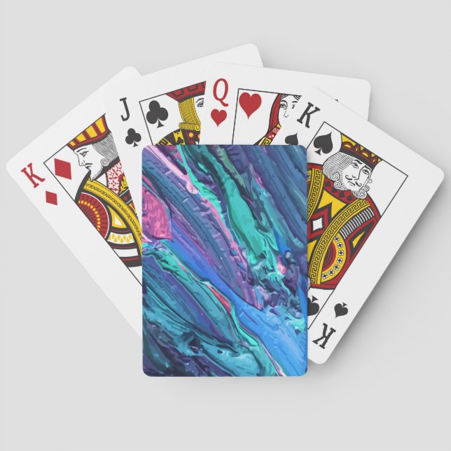 Künstlerische Spielkarten der Modernen Kunst (Rückseite)