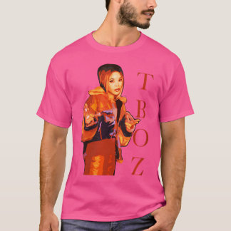 Künstlerische Stance der Frauen T-Boz Rb und Hip H T-Shirt