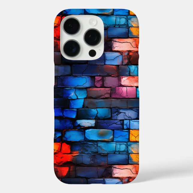 Künstlerische Steine iPhone 16 Pro Hülle (Rückseite)