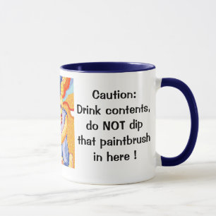 Künstlerische Tasse