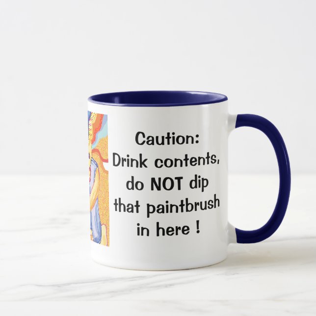 Künstlerische Tasse (Rechts)