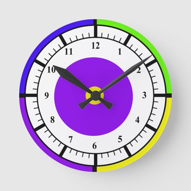 Künstlerische Uhr (Vorderseite)