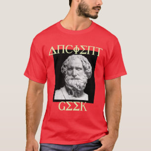 KÜNSTLERISCHE UND HUMORISTISCHE GEEK T-Shirt