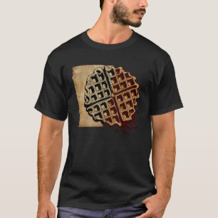 Künstlerische Waffel-Essens-Hobby-Chef-Gourmet T-Shirt