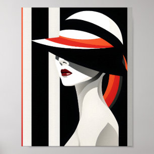 Künstlerische Wanddekoration Zeitlose Mode Kunst Poster