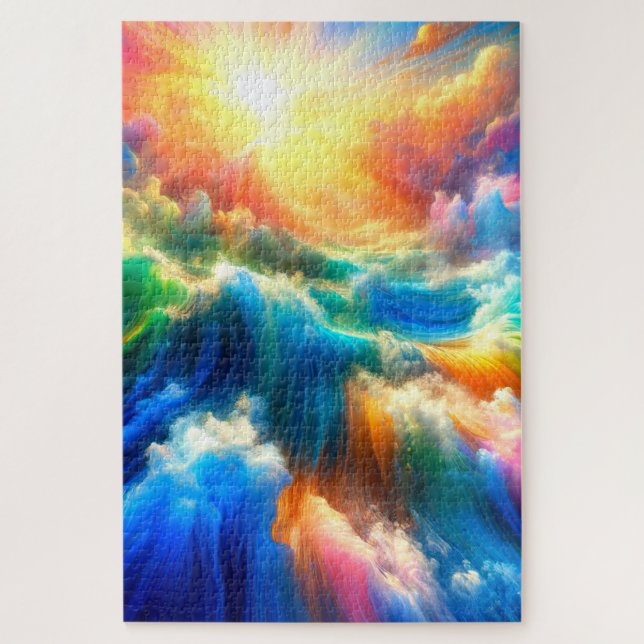 Künstlerische Waves (Vertikal)