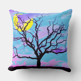 Künstlerischer Baum Kissen