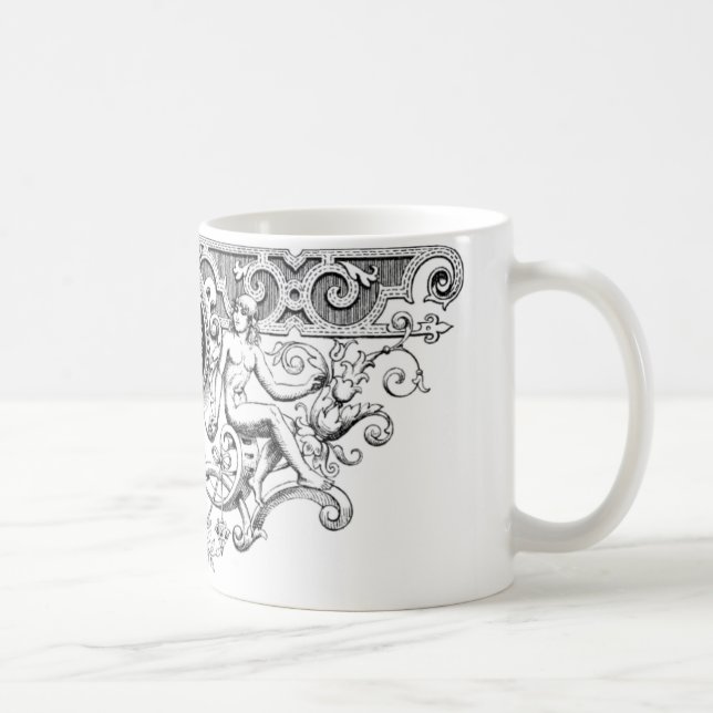 Künstlerischer Becher Kaffeetasse (Rechts)