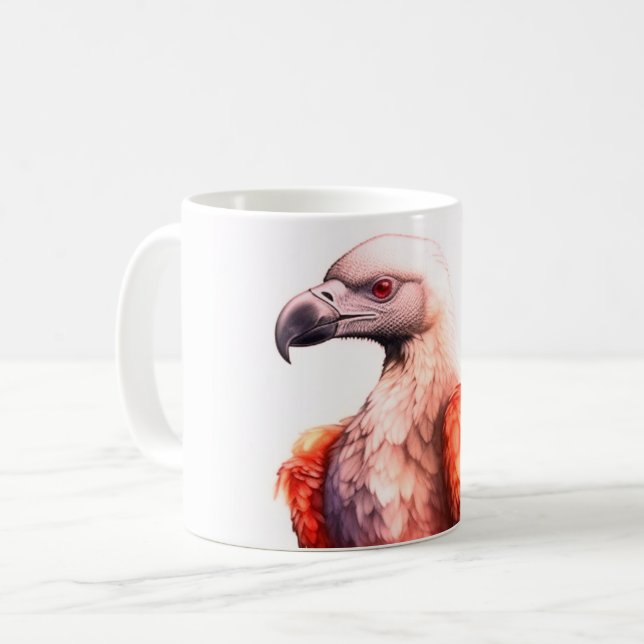 Künstlerischer Bird Kaffeetasse (Vorderseite Links)